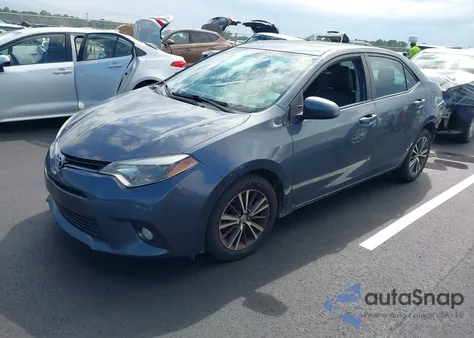 2016 Toyota Corolla Le Premium из США, поврежденный, VIN 2T1BURHE3GC495540